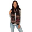 Mirrored Garden Indian Wrap Scarf Online Hot Sale