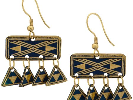 Kilim Fringe Earrings Sale