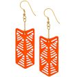 Color Cutout Earrings Hot on Sale