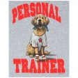 Personal Trainer Dog T-Shirt on Sale