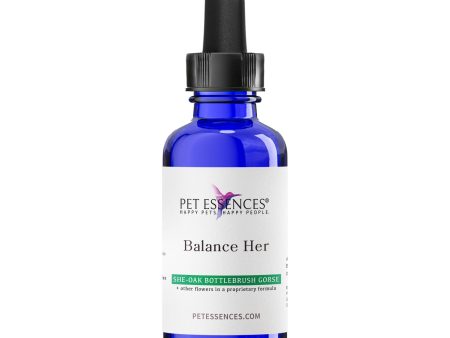 Pet Essences Balance Her for Dogs, Cats, Horses and more Hot on Sale