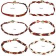 Haitian Bead Weaver Earth Tone Bracelet Hot on Sale