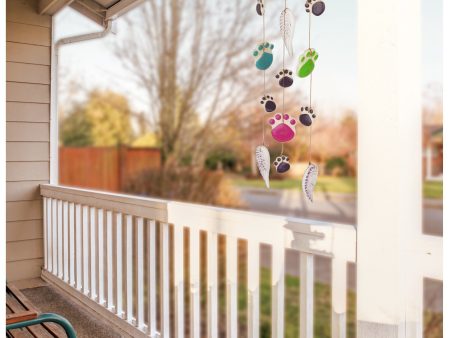 Paws of Love Ceramic Wind Chime Online Hot Sale