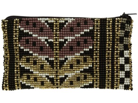 Highlands Botanical Beaded Coin Purse Hot on Sale