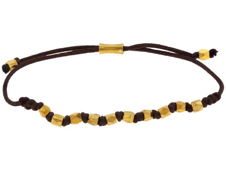 Brown Wakami Simple Stackable Bracelet! on Sale